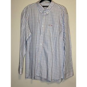 Greg Norman Plaid Men Shirt